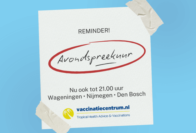avondspreekuur vaccinaties